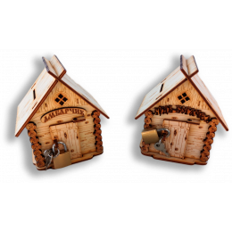 Копилка домик амбарчик