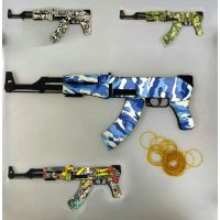 Акция Автомат АК-47 короткий в ассортименте от 100шт