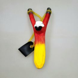 Рогатка Животные Красный попугай