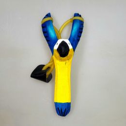 Рогатка Животные Синий попугай