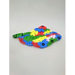 Алфавит-пазл "Танк"