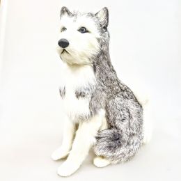 Собака Хаски сидит 26*22 Собака Хаски сидит 26*22