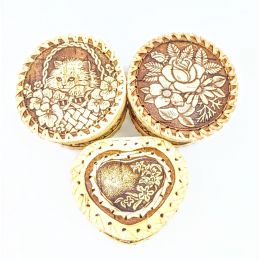 Шкатулка береста Д-11 в ассортименте Шкатулка береста Д-11 в ассортименте