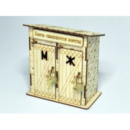 Копилка "Туалет - двойной" в ассортименте 