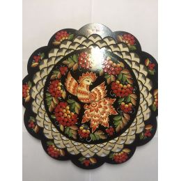 Поднос Круглый "Птица"