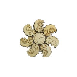 Подставка под чашку "Ёжик"