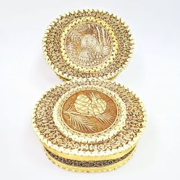 Шкатулка шитая большая Шкатулка шитая большая