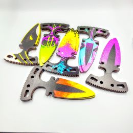 Нож тычковый лак в ассортименте 2шт