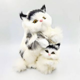 Кошка с котёнком 20*13 оптом