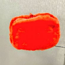 Шапка - Ушанка Оранжевая