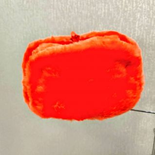 Шапка - Ушанка Оранжевая оптом