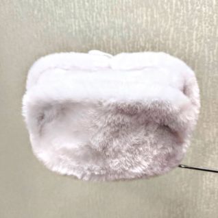 Шапка - Ушанка Белая оптом