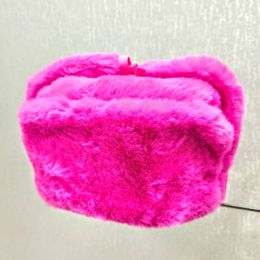 Шапка - Ушанка Розовая