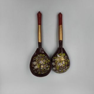 Ложка Ландыши столовая Коричневая оптом