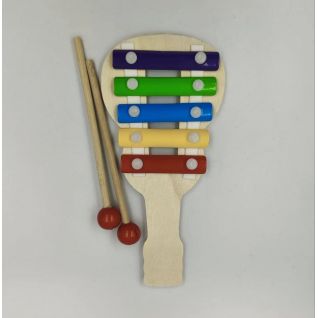 Металофон Гитара белый 21*10 оптом