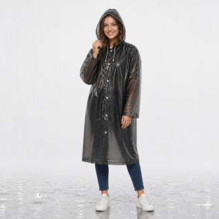 Дождевик Черный оптом