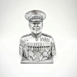 Бюст Г.К. Жуков серебро