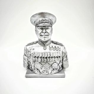Бюст Г.К. Жуков серебро оптом