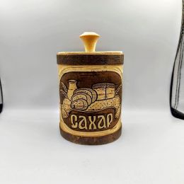 Туес берестяной Скатерть Сахар d10