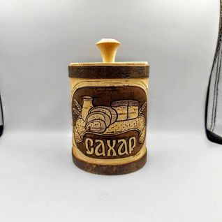 Туес берестяной Скатерть Сахар d10 оптом