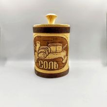 Туес берестяной Скатерть Соль d10