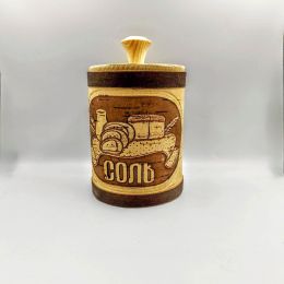 Туес берестяной Скатерть Соль d10