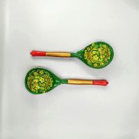 Ложка Ландыши столовая "зелёная"