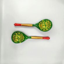 Ложка Ландыши столовая "зелёная"