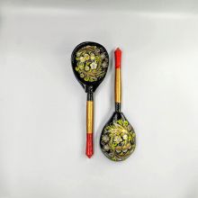 Ложка Ландыши столовая  "чёрная"
