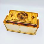 Набор деревянных рюмок (м) Рождённый в СССР оптом