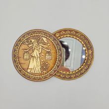 Зеркало Круглое Девушка с коромыслом