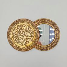 Зеркало Круглое Розы