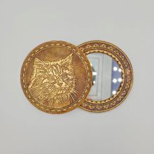 Зеркало Круглое Кот