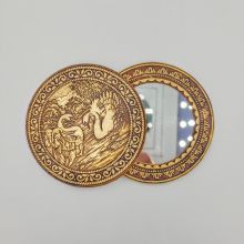 Зеркало Круглое Лебеди