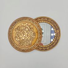 Зеркало Круглое Корзина с розами