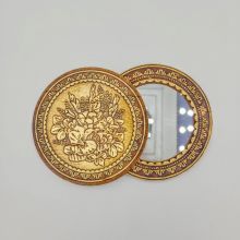 Зеркало Круглое Гладиолусы