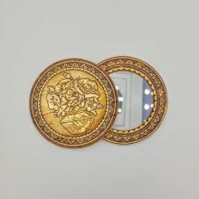 Зеркало Круглое Ваза с цветами