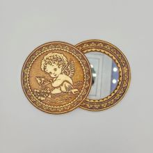 Зеркало Круглое Ангелочек