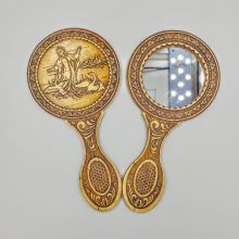 Зеркало с ручкой Царевна Лебедь