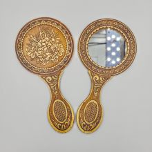 Зеркало с ручкой Гладиолусы