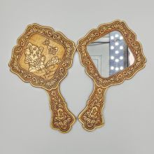 Зеркало Квадратное с ручкой Котёнок
