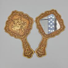 Зеркало Квадратное с ручкой Девчата