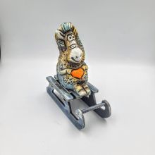 Лошадка на санках НЛ-20