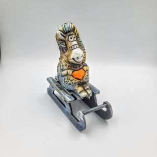 Лошадка на санках НЛ-20 оптом Лошадка на санках НЛ-20 оптом