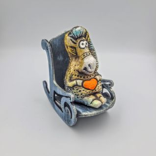 Лошадка в кресле качалке НЛ-14 оптом Лошадка в кресле качалке НЛ-14 оптом