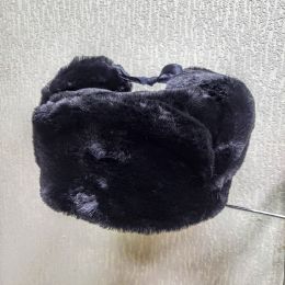 Шапка - Ушанка Черная Шапка - Ушанка Черная