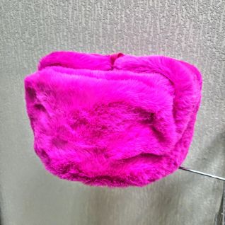Шапка - Ушанка Фуксия оптом